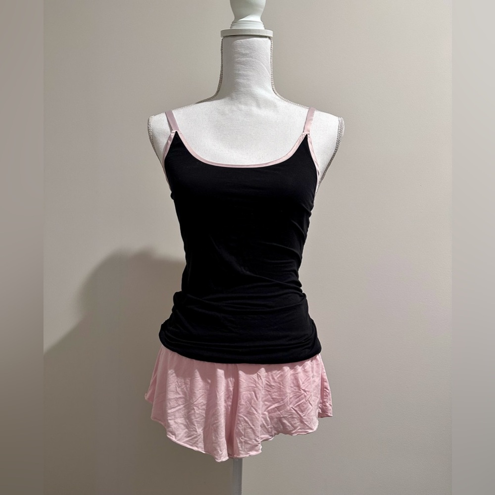 Victoria’s Secret blank & pink PJ”s size L